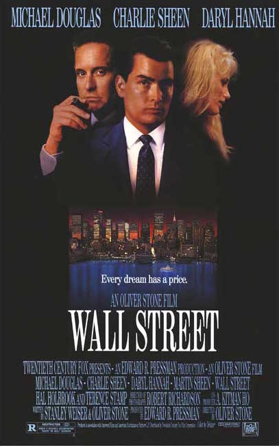 Gordon Gecko - Greed is Good - Wall Street Movie 1987