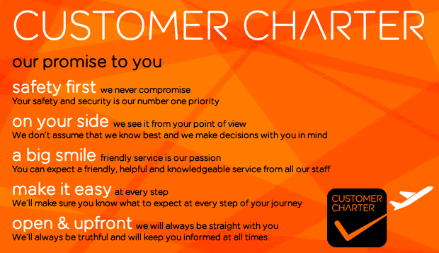 Easy Jet Customer Charter